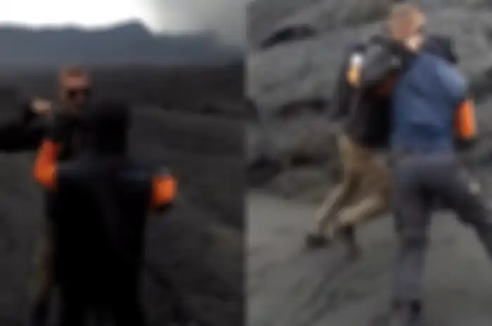 Turis asing banting petugas Gunung Bromo