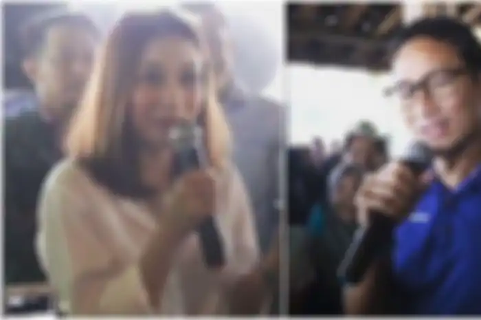 Vincentia Tiffany dan Sandiaga Uno