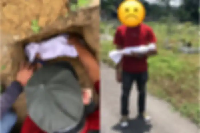 Pria yang jadi viral lantaran tak punya biaya untuk memakamkan bayinya