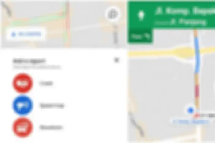 Fitur baru dari Google Maps, membantu kita untuk menginformasikan kecelakaan