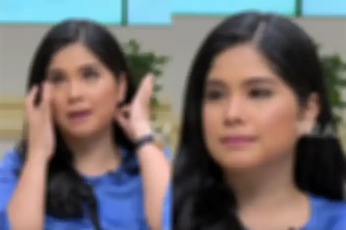 Annisa Pohan tak kuasa membendung air matanya saat sampaikan pesan untuk Ani Yudhoyono