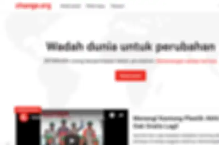 Petisi Online dari Change.org