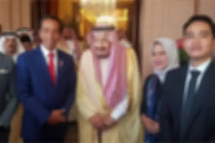Jokowi dan keluarga bertemu Raja Salman