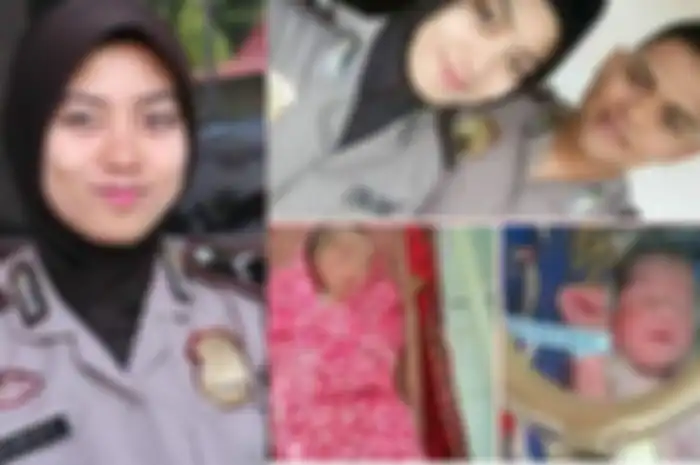Polwan Cantik Meninggal Setelah Lahirkan Anak Kembar, Pesan Suaminya  Bikin Hati Terenyuh