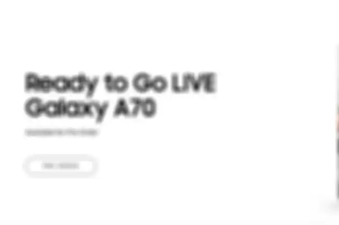 Pre-order Samsung Galaxy A70 di Indonesia di Mulai