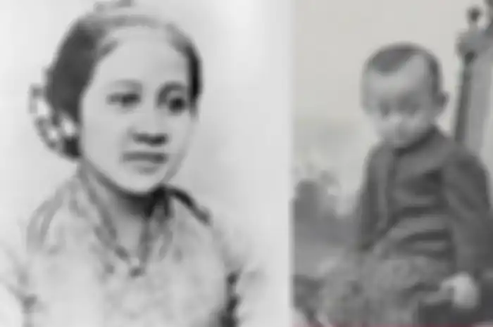kolase R.A. Kartini dan Soesalit Djojodiningrat