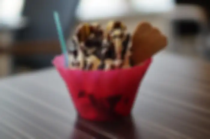 Ilustrasi frozen yogurt
