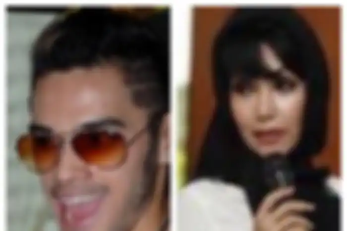 kolase: Andhika Gumilang bersama melinda Dee