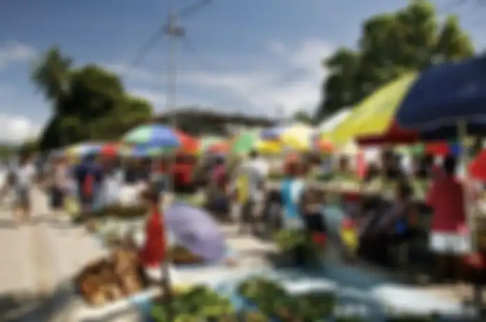 Seperti inilah kehidupan masyarakat Honiara.