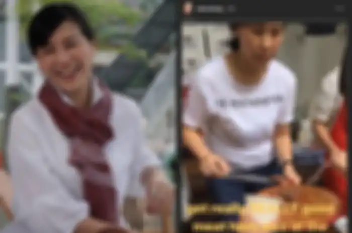 Veronica Tan jual daging bakar