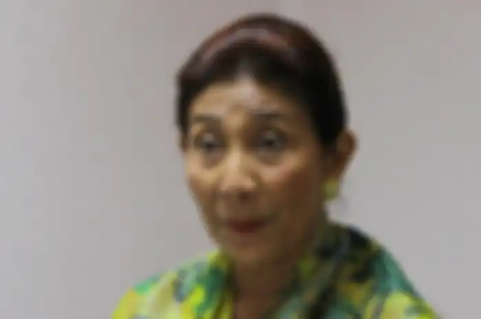 Susi Pudjiastuti (Foto: Dino Oktaviano/Kompas.com)