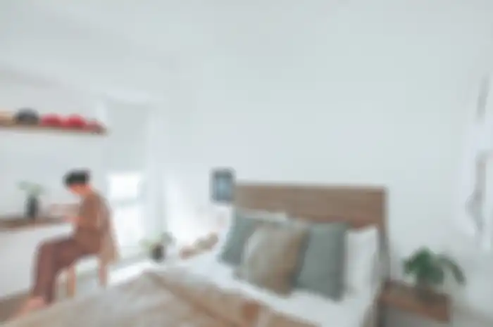 Apartemen 24 m2 Hemat dengan Furnitur Buatan Sendiri 