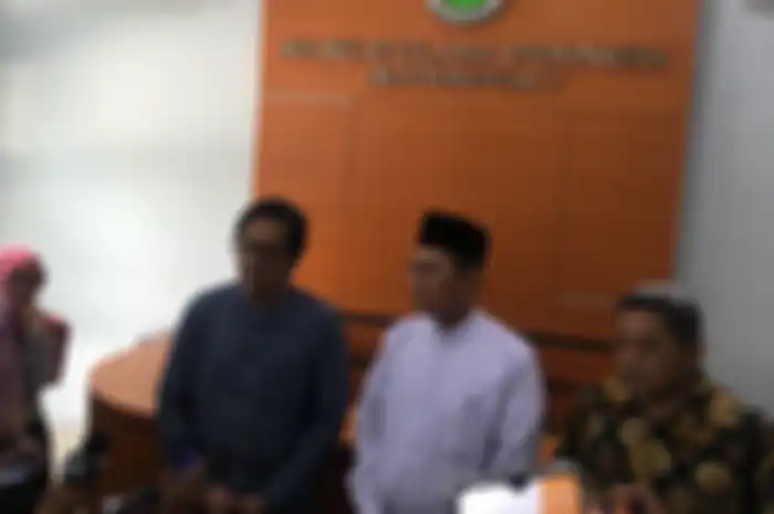 Andre Taulany, saat ditemui di Kantor Pusat MUI, Proklamasi, Jakarta Pusat, Sabtu (4/5/2019).