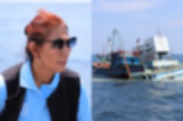 Susi Pudjiastuti tenggelamkan 13 kapal ikan