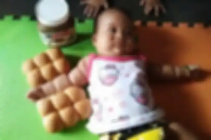 foto lengan bayi seperti roti sobek viral