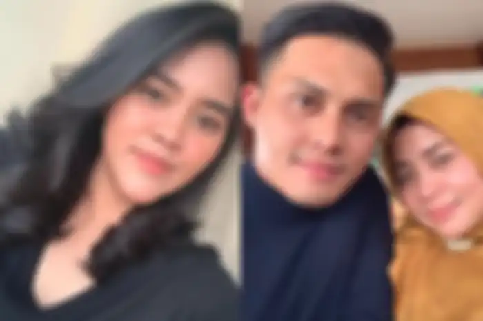 Kolase foto anak Muzdalifah, Fadel Islami, dan Muzdalifah.