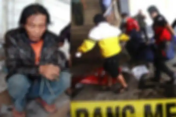 Sugeng, pelaku mutilasi di Malang (Foto: Hayu Yudha Prabowo/Suryamalang.com)