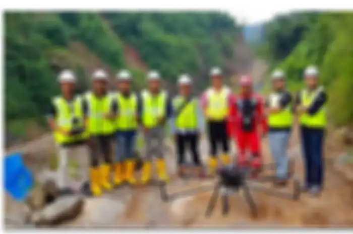 Tim Terra Drone Indonesia. dan Wijaya Karya