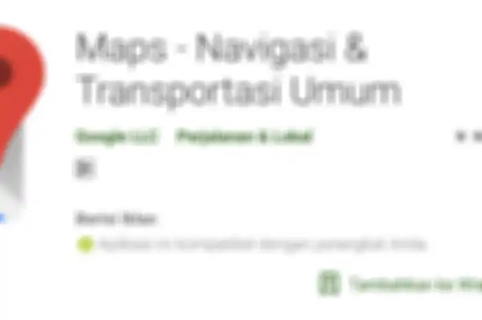 Aplikasi Google Maps