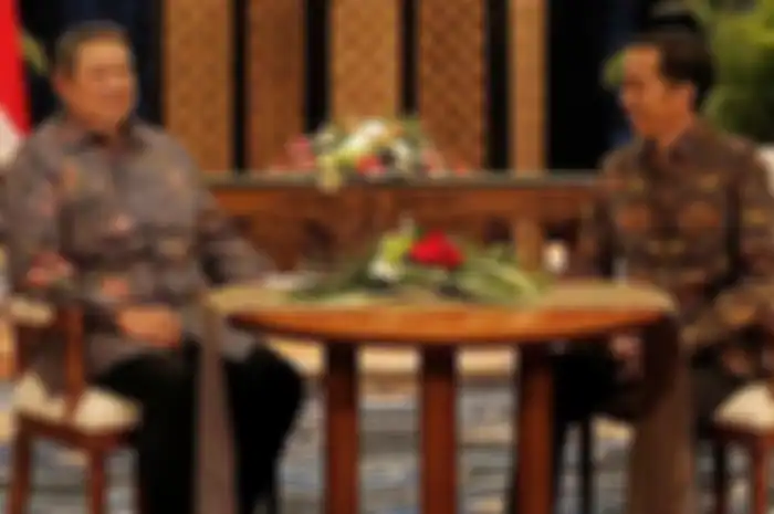 Jokowi dan SBY (Foto Abror/presiden.go.id)