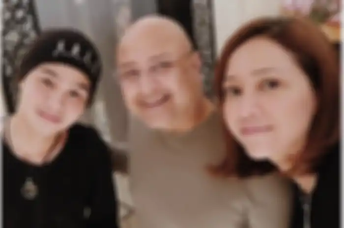 Dul Jaelani bersama Maia Estianty dan Irwan Mussry 