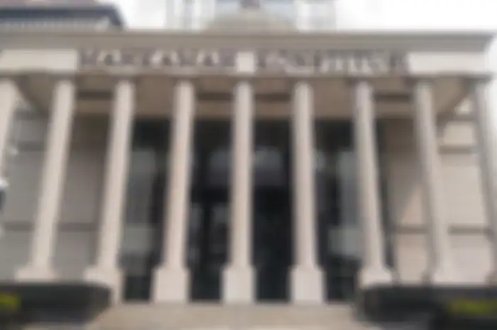 Gedung Mahkamah Konstitusi di Jakarta Pusat, Selasa (21/5/2019)