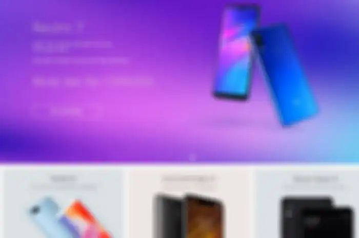 Cashback Xiaomi di situs Mi