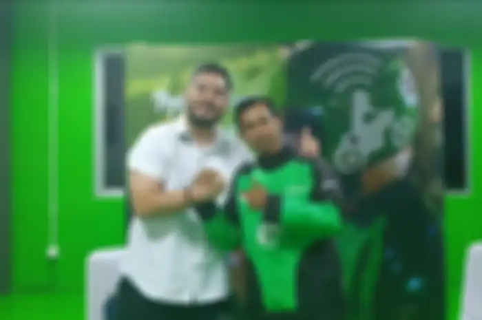 Anton Budi, driver ojek online yang tetap antar makanan meski motornya hilang