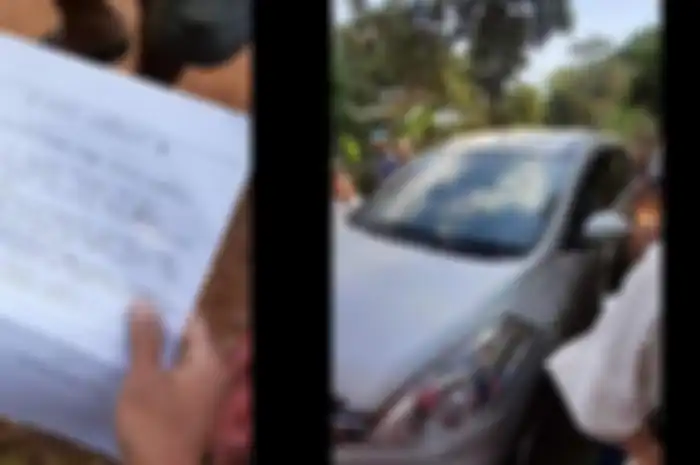 Seorang pencuri kembalikan mobil hasil curiannya lengkap dengan surat