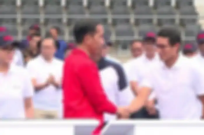 Jokowi dan Sandiaga Uno (Foto:  Wartakota)