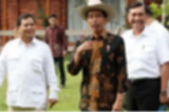 Prabowo, Jokowi dan Luhut Binsar