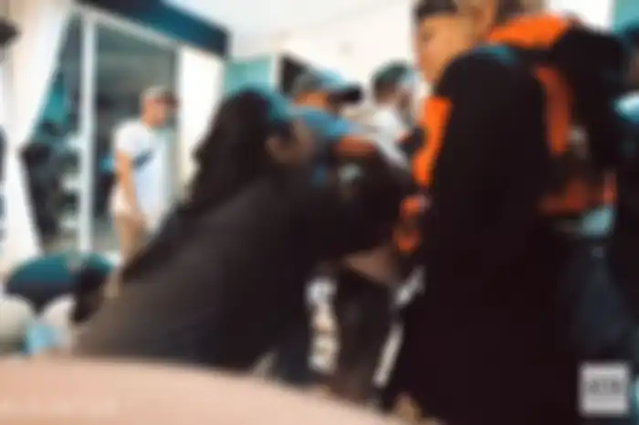 Reaksi Nagita Slavina saat Raffi Ahmad akan dibawa ke kantor polisi