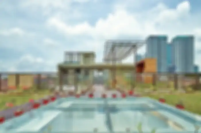 Ilustrasi a house to retreat/roof top.