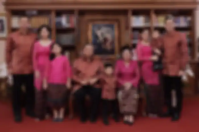 Potret kekompakan keluarga Susilo Bambang Yudhoyono