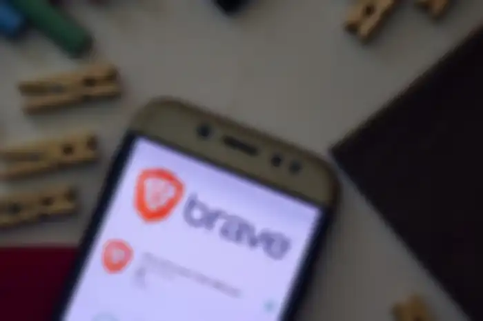 Penggunaan Brave Browser di sistem operasi Android