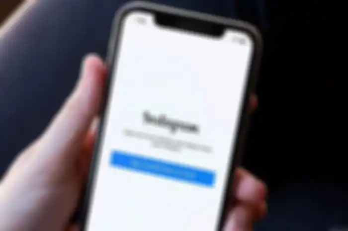 Ilustrasi login di Instagram