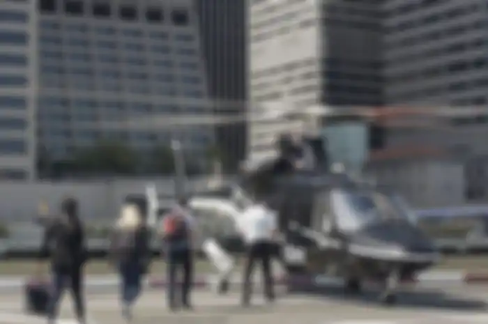 Layanan Uber Copter