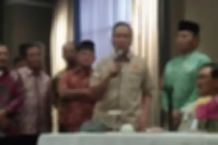 Komjen Pol (Purn) Sofyan Jacob dalam acara diskusi dan buka puasa bersama Forum Suara Kedaulatan di Hotel Gran Mahakam Jakarta Selatan pada Senin (20/5/2019) 