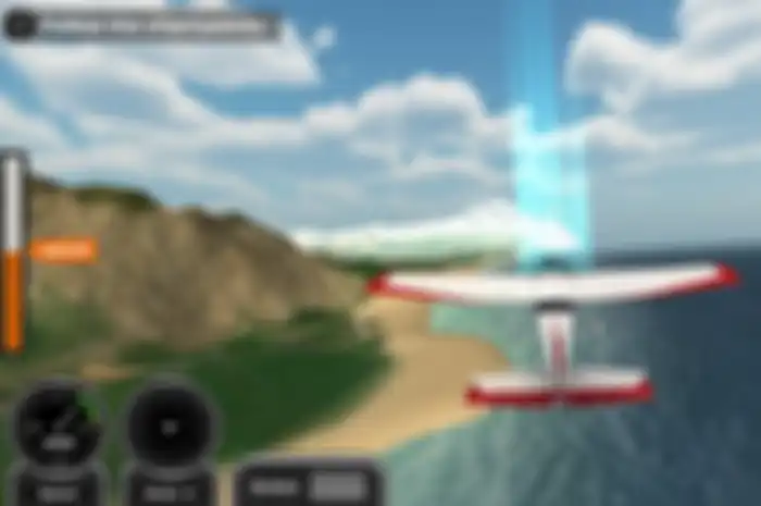 Gameplay dari Flight Pilot Simulator 3D