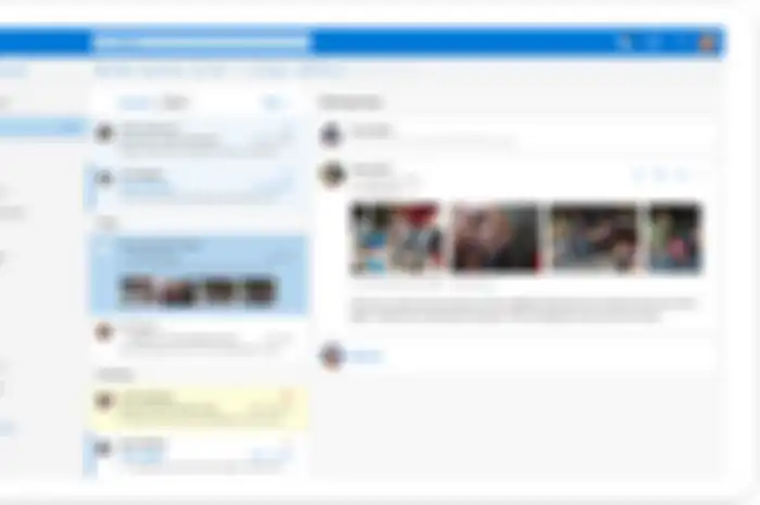 Tampilan email Outlook