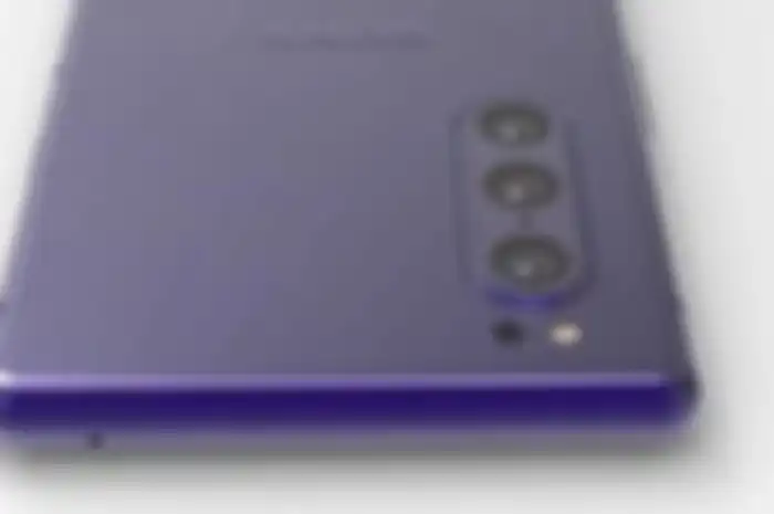 Ilustrasi kamera ponsel Sony