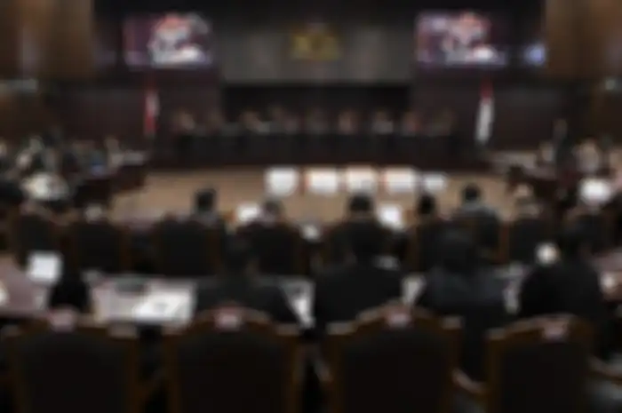 Sidang di Mahkamah Konstitusi (Antarafoto, Hafidz Mubarak A)