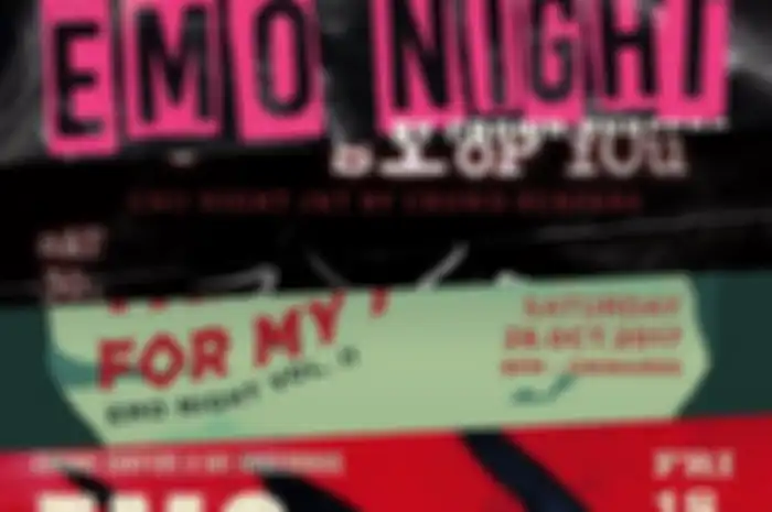 Deretan poster EMONIGHTJKT by Crowd Surfers