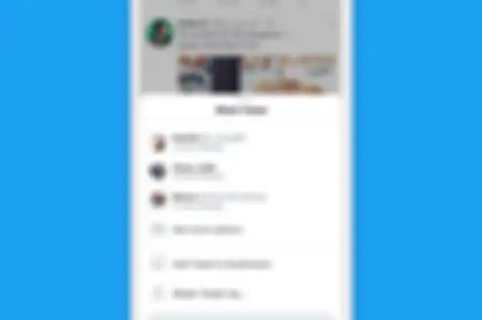 Aplikasi Twitter di iOS