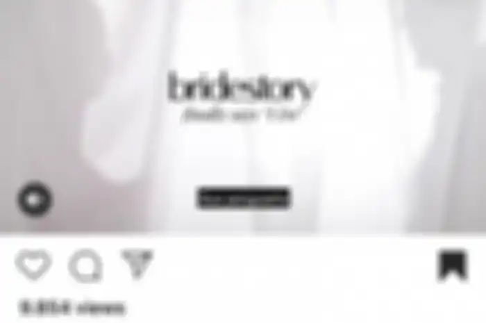Postingan Video Akun Instagram Bridestory.