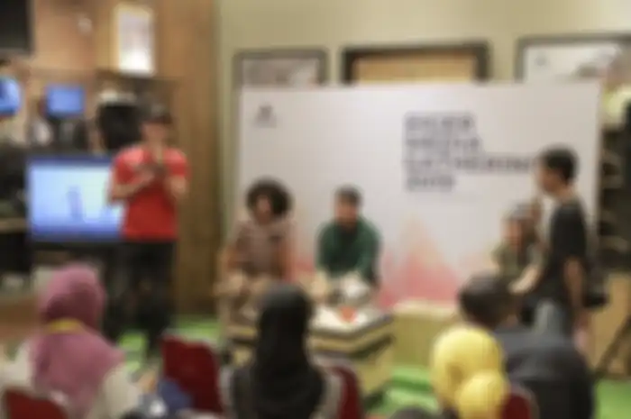 Darius Sinathrya press conference di @EIGER Adventure Store, Radio Dalam, Jakarta Selatan