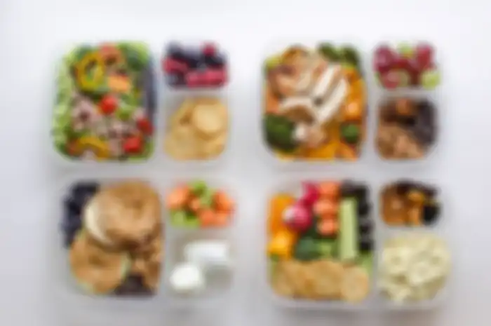 Ilustrasi makanan sehat