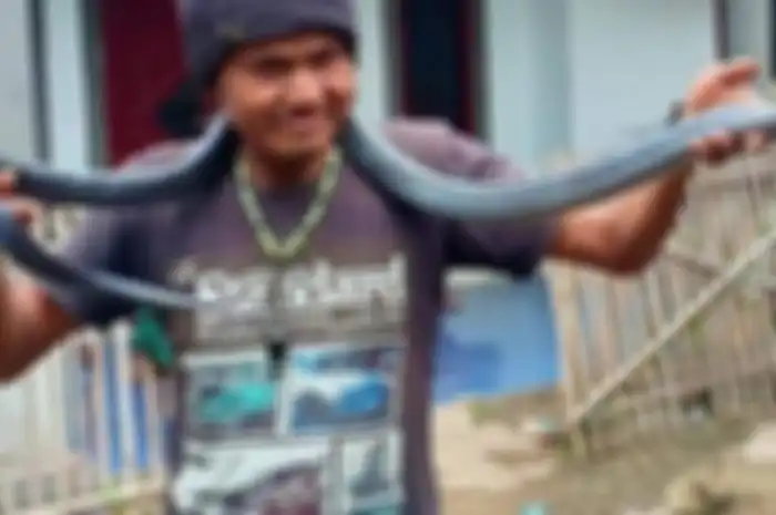 Jana, warga Kutawaringin, Kabupaten Bandung, tewas dililit ular (Istimewa)