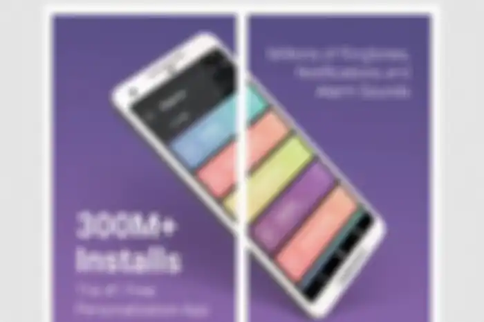Aplikasi Zedge menyediakan ribuan bahkan jutaan pilihan ringtone dan wallpaper