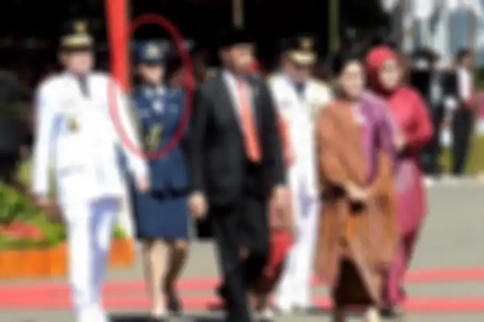 Sandhyca Putrie, ajudan Iriana Jokowi